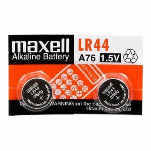 Maxwell Battery LR44/A76 for EC/pH Meter 2 Pack