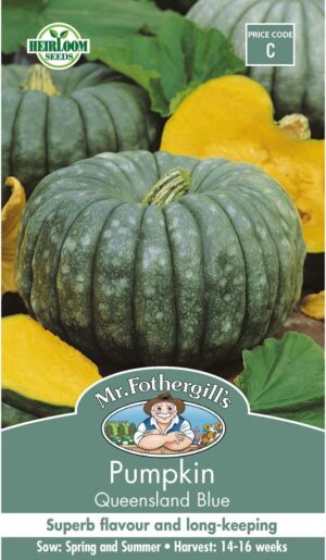 Mr. Fothergill’s Pumpkin Queensland Blue Seed Packet