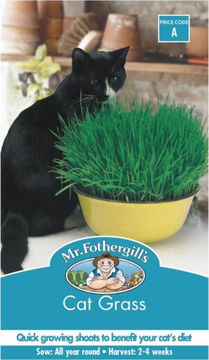 Mr. Fothergill’s Cat Grass Seed Packet