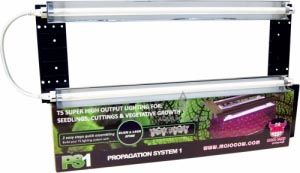 Mojo Cow PS1 Propagation System 2x24W T5 Fluorescent Lamps 6400K White