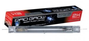 Pro Grow 600W 400V HPS Double Ended Lamp 2000K