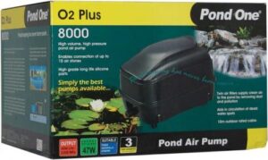 Pond One O2 8000 Air Pump 4200LpH 10 Outlet
