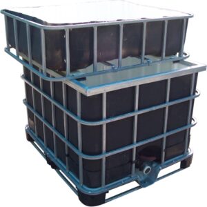 IBC 1000L Fish Safe Worked Shell Only