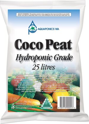 Aquaponics WA Coco Peat 25L