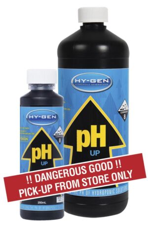 Hy-gen pH Up Potassium Hydroxide 40% 250mL / 1L / 5L