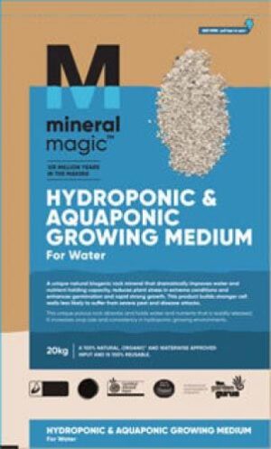 Mineral Magic Hydroponic and Aquaponic Growing Medium 5-10mm 10kg
