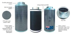 Pro Grow Carbon Filters 150 / 200 / 250mm