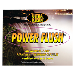 Ultra Klean Power Flush Capsules 7 Day Permanent Cleansing 98 Capsules